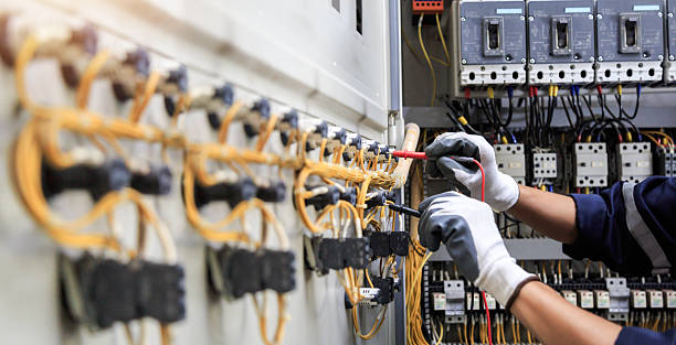 Professional Electrician technician working in Wolf Lake, MI